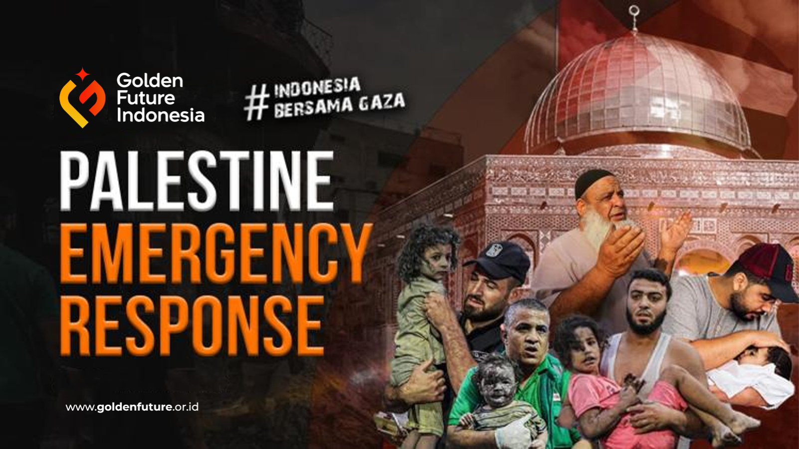 Palestina Emergency Response - Mari Bantu Ringankan Beban Saudara - Saudara Kita di Gaza