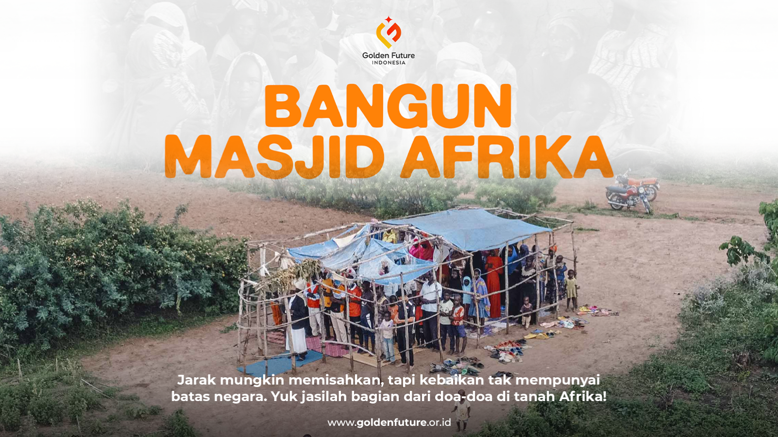 Bangun Masjid di Afrika
