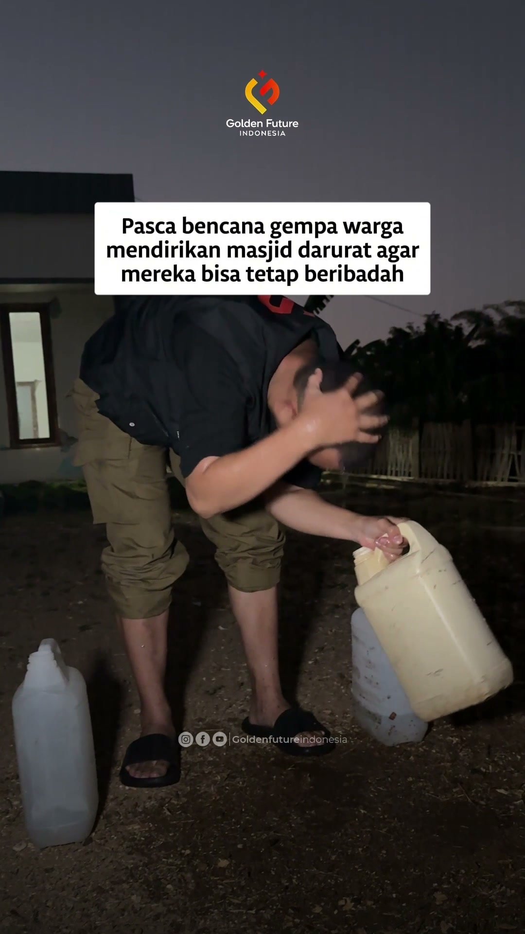 Krisis Air Wudhu Warga